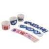 high quality printed milk tea coffee paper cup sleeve - print detail view
