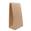Custom custom kraft sack packaging paper bag for dry goods, retail refills, gifts and general product packaging