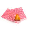 Custom coated flat bottom butter bakery bag for butter, bakery products, snacks and food packaging cartons