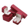 wholesale PU leather jewelry gift box for necklace earrings ring view 5