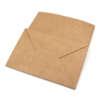 biodegradable nude kraft flat bottom coffee bean paper bag without handle image 3