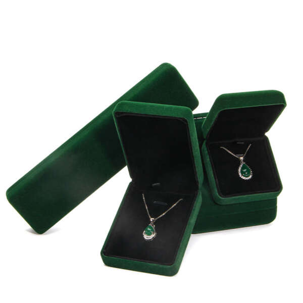 High grade jewelry set box with colorful gift finish