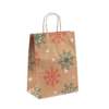 recyclable kraft grocery shopping paper bag for supermarket use view 4