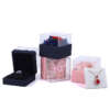 Square rose jewelry packaging box for retail gifts