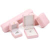 crown leather jewelry box for bracelet pendant necklace ring - retail display