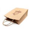 high quality Christmas gift paper bag with twisted handle image 3
