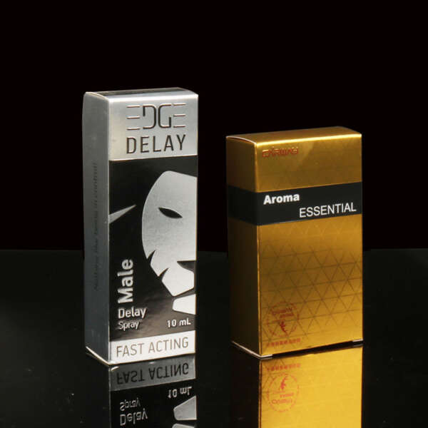printed lotion cosmetic cardboard paper packaging box - custom logo option