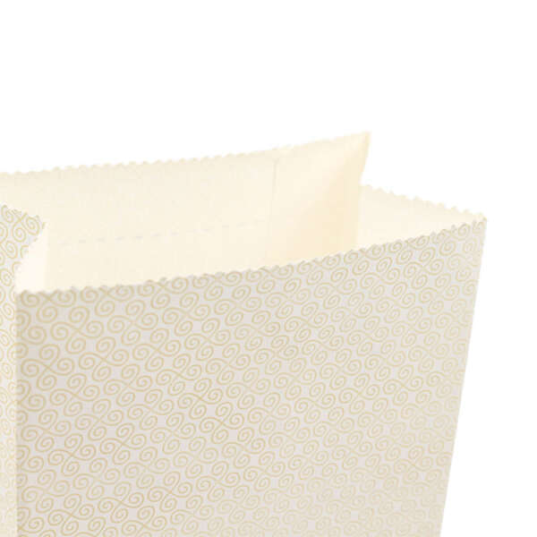 kraft paper bread wheat flour packaging bag with logo view 2