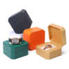 custom logo PU leather watch travel storage box for men and women watches - detail view