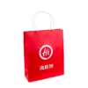 eco logo paper shopping bag with hot stamping for clothes view 1