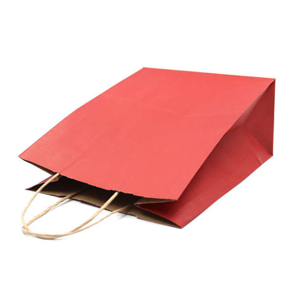 small pink luxury bracelet box gift paper bag with handles image 3