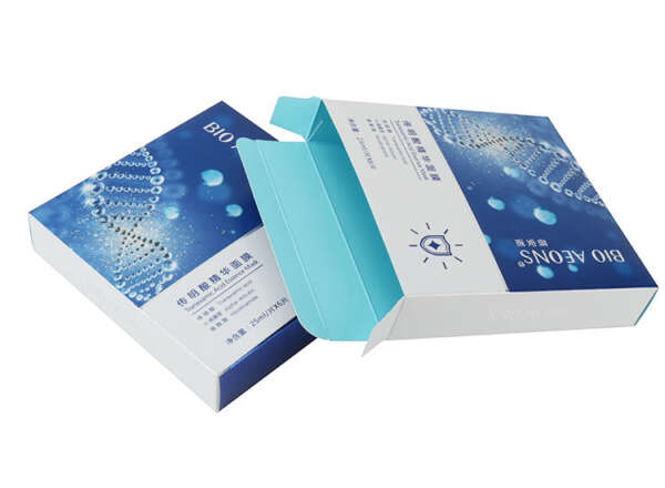 printed folding facial mask skin care paper card box - custom logo option