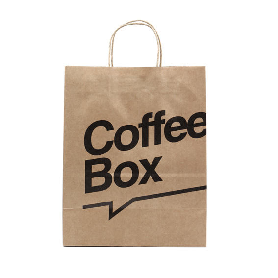 custom logo recycled brown kraft fast food takeaway paper bag image 4