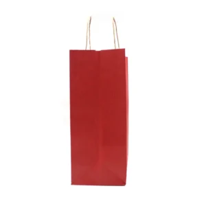 small pink luxury bracelet box gift paper bag with handles image 2