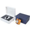 PU leather watch case gift packaging box with jewelry display - retail display