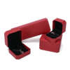 Cheap paper jewelry packaging box with clamshell design