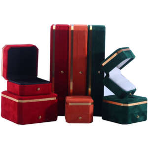 Factory wholesale jewelry box with fitted bridal insert