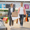 recyclable kraft grocery shopping paper bag for supermarket use view 2