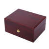 custom logo wooden watch box with pillow jewelry packaging - product presentation