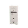 OEM white craft cosmetic paper packaging box - front view