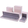 paper clamshell jewelry gift box for bracelet necklace ring earrings - retail display