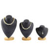 High end necklace display prop for jewelry counters