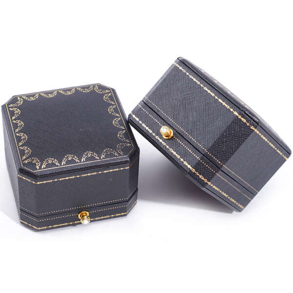 luxury jewelry packaging box with tote bag for bracelet earrings necklace ring - product presentation
