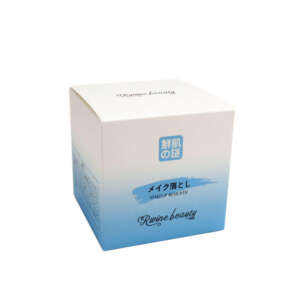 luxury nutritive skin care face cream paper carton - open display view