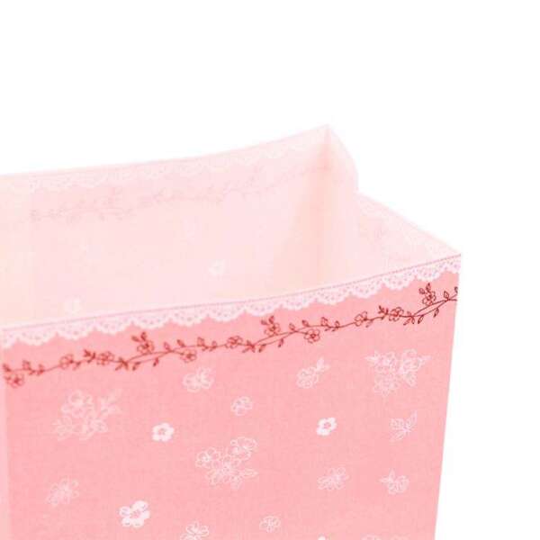 Printed recyclable kraft flower food paper bag for branded paper packaging