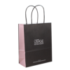 wholesale retail carrier paper bag for restaurant and shopping packaging - front view