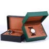 luxury PU leather travel watch box for mechanical watch packaging - custom logo option