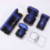 custom painted jewelry packaging box for bracelet earrings necklace ring - front view