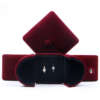Custom logo jewelry box for premium gift packaging