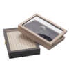PU necklace ring pendant jewelry display storage tray - product presentation