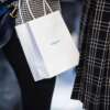 Wholesale luxury clothing shoes paper shopping bag for custom paper bag buyers