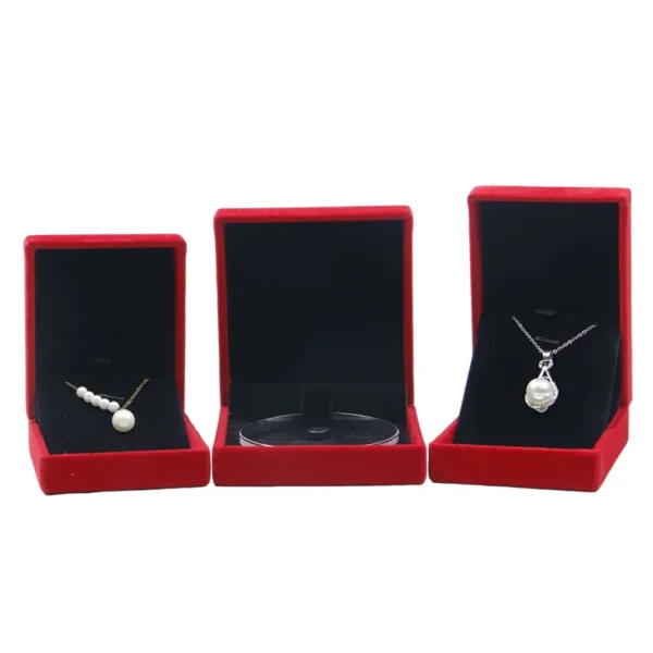 Retail embossed jewelry packaging box for ring display