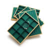 Custom jewelry tray with organized retail display layout