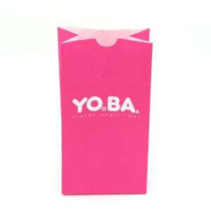 recyclable kraft paper recyclable kraft flower food paper bag with logo printing detail