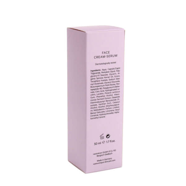 custom printed foldable perfume cosmetic paper card box - open display view