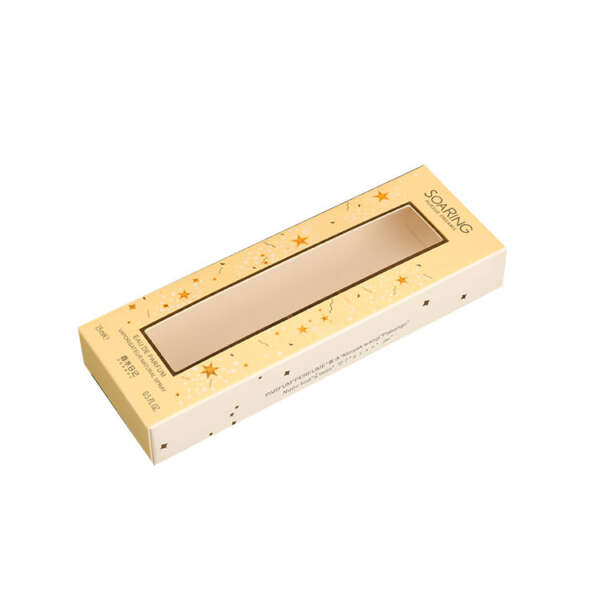 OEM white craft cosmetic paper packaging box - custom logo option