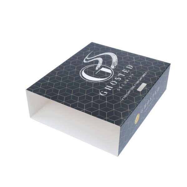 rectangle printed food paper sleeve packaging box - custom logo option