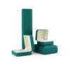 emerald high grade iron jewelry box for necklace ring view 2