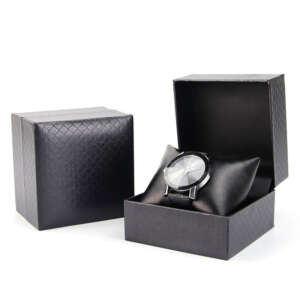 High gloss custom logo paper smart watch box