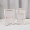 custom design skincare perfume paper card box packaging - print detail view