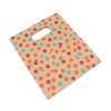 strong SOS bread kraft paper bag with die cut handle - print detail view