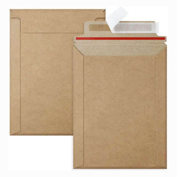 custom logo printed paper mailing bag cardboard envelope view 2