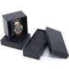 crocodile texture paper watch box with pillow insert - product presentation