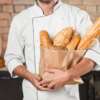greaseproof kraft coffee fast food paper bag for supermarket view 3