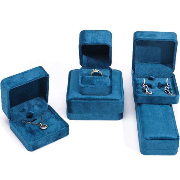 luxury gift jewelry packaging box for bracelet necklace ring cufflinks earrings - product presentation
