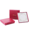luxury cardboard paper sleeve jewelry box with ribbon - gift packaging